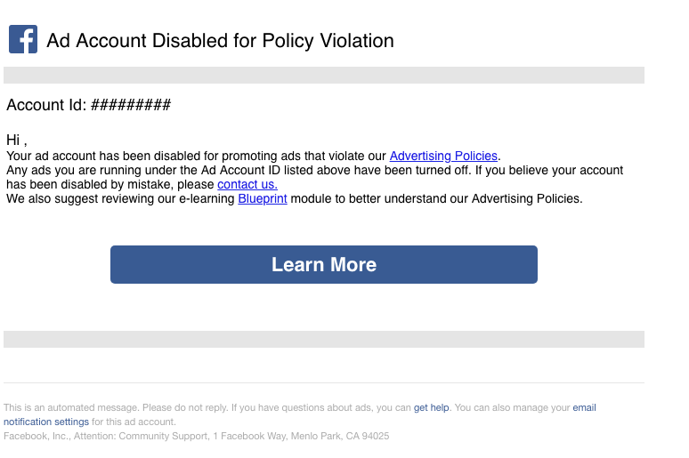 Learn all about Facebook ad landing page policy.