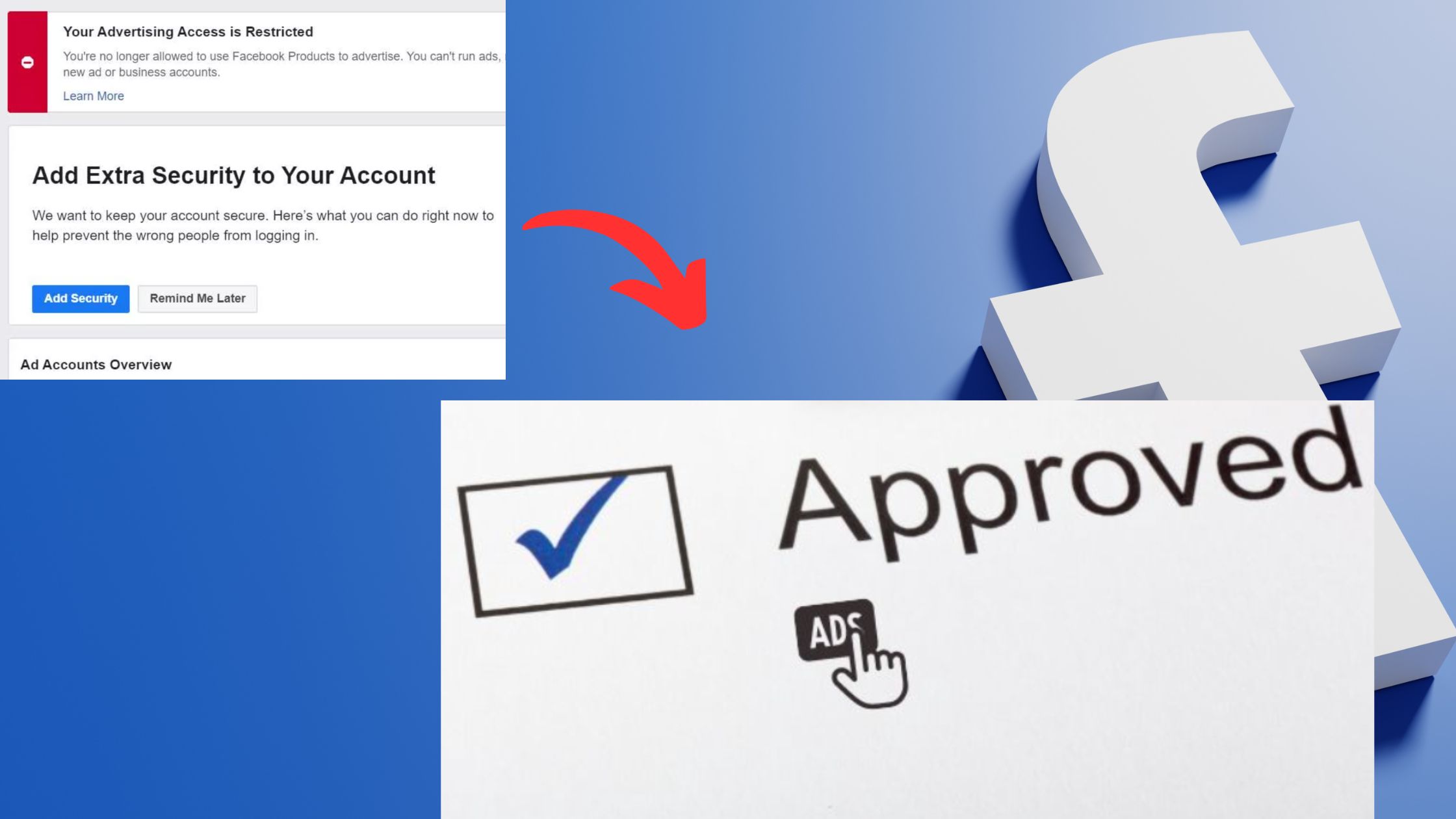 How to Remove a Restriction on a Facebook Ad Account - Restricted Ad  Account Fix