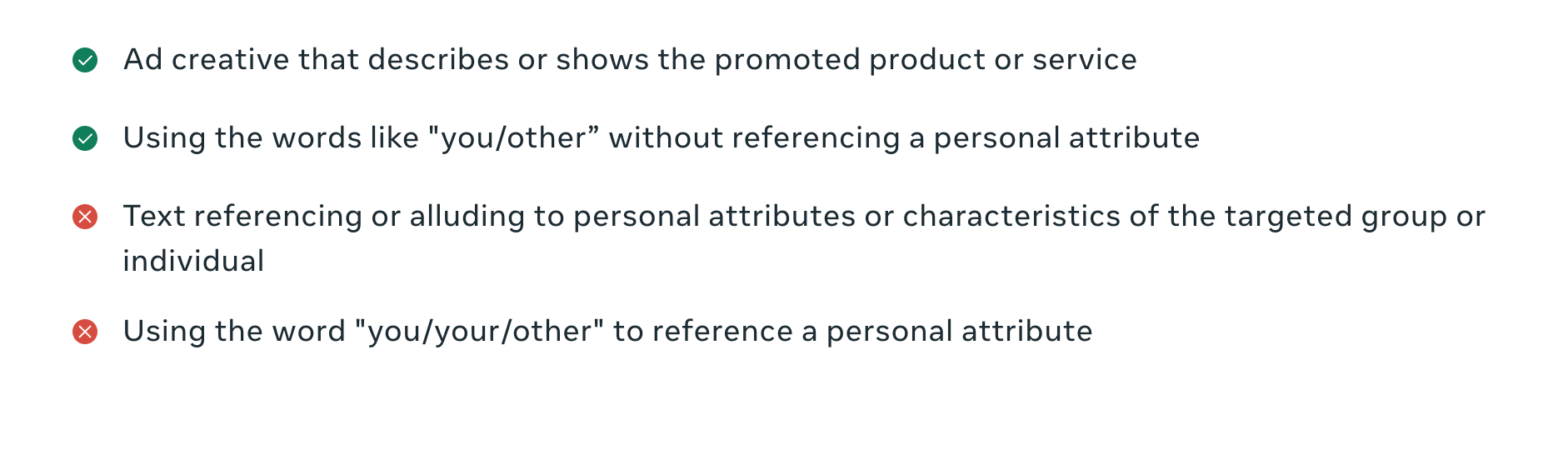 facebook-ad-rejected-personal-attributes-policy