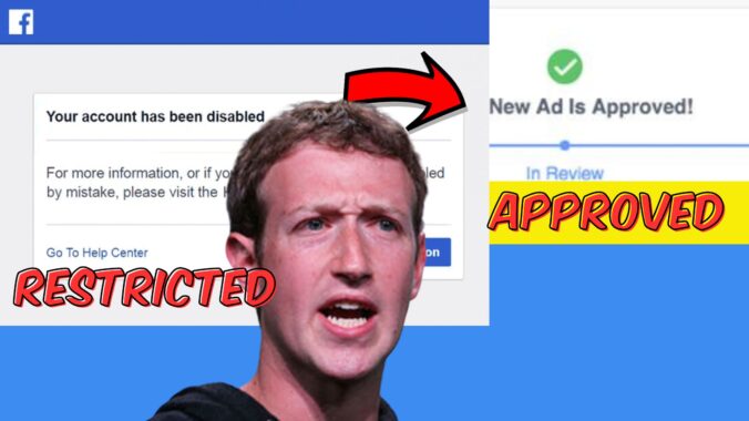 Facebook ad account restriction