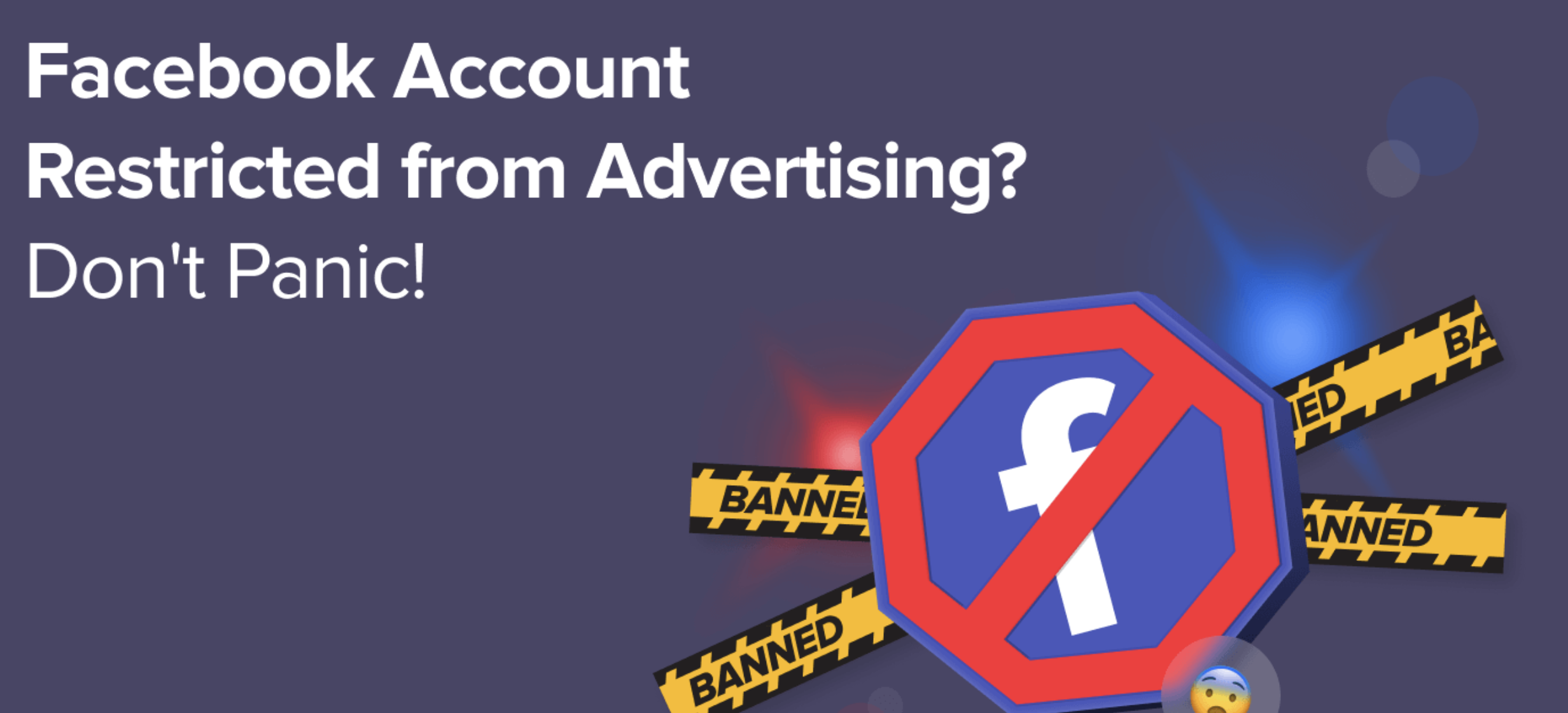 Why is my Facebook advertising account restricted?