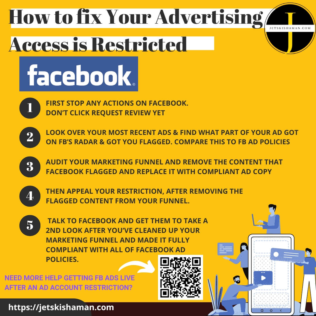 your advertising access is restricted guide