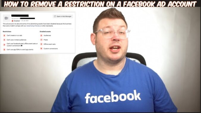 Remove a Restriction on a Facebook Ad Account Cover