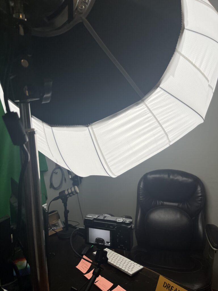 video studio set up