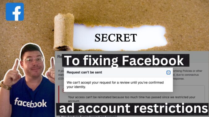 facebook ad account restriction cover