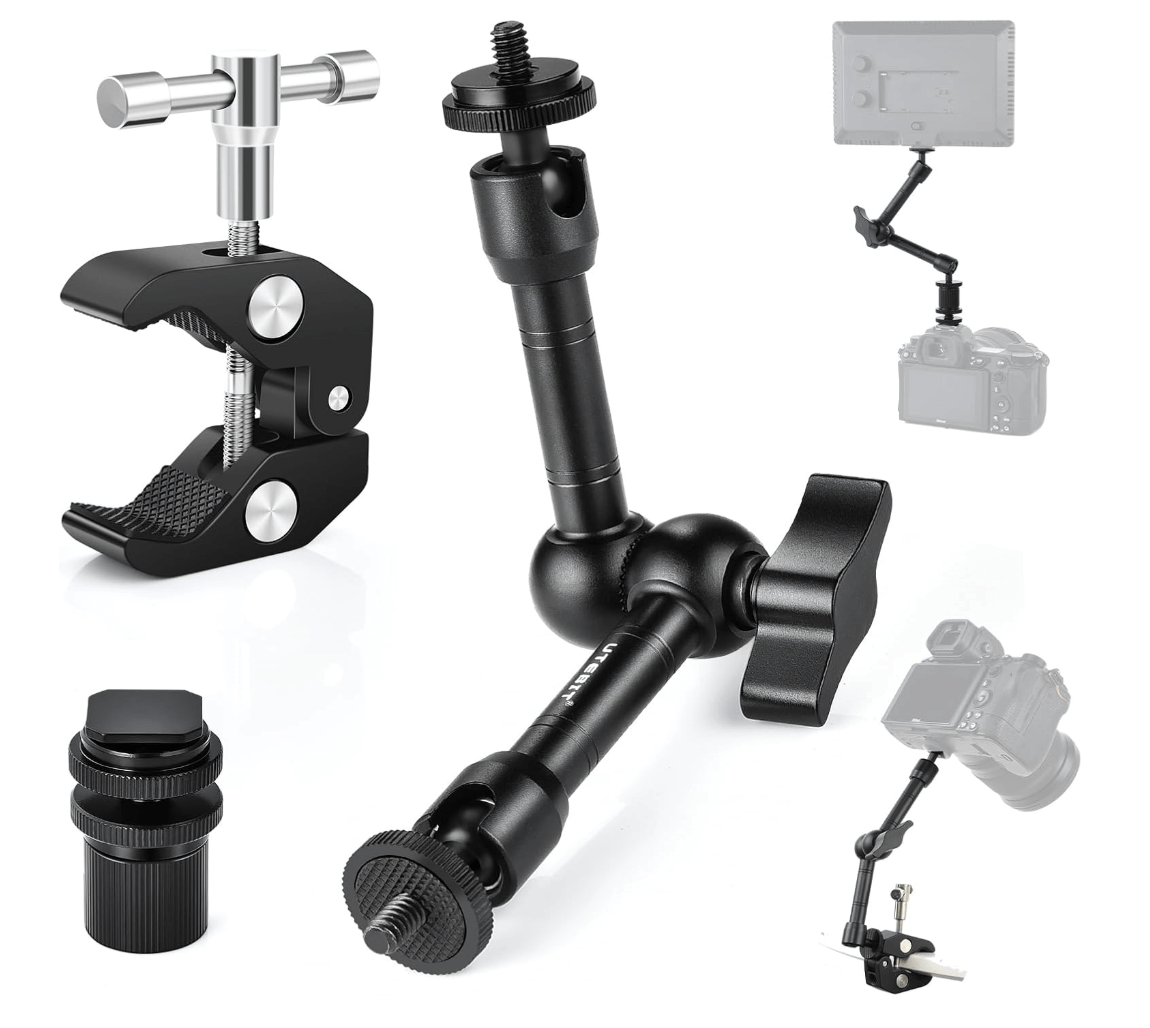 video studio Adjustable Magic Arm with Super Clamp