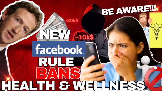 facebook ad account restricted new policy health