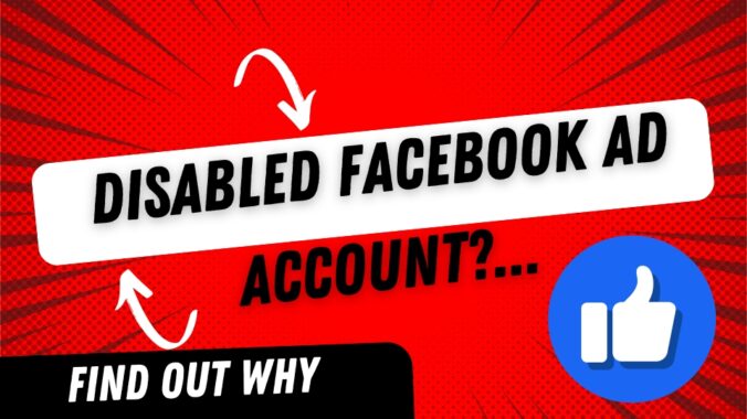 Disabled Facebook Ad Account